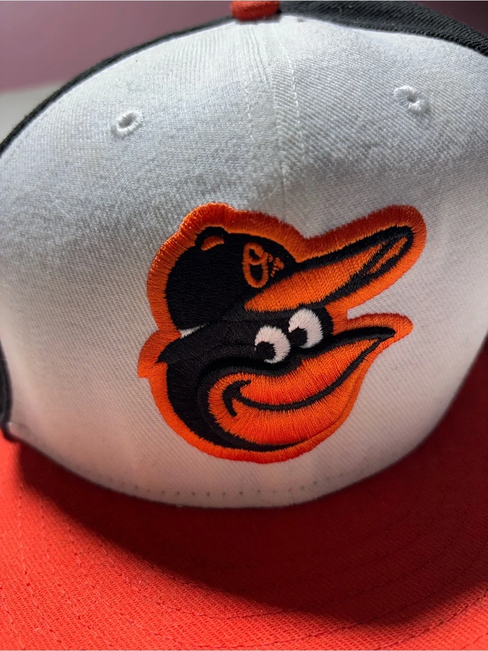Baltimore Orioles MLB Authentic Fitted Cap Sz 8 On Field Hat New Era 59Fifty